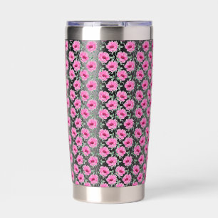 Floral Red Roses Pattern-55501 Insulated Tumbler
