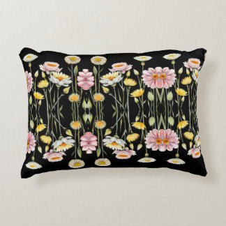 Floral Reflections  Decorative Cushion