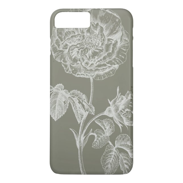 Floral Relief I Case-Mate iPhone Case (Back)