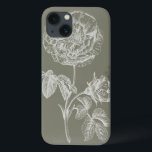 Floral Relief I iPhone 13 Case<br><div class="desc">Floral</div>