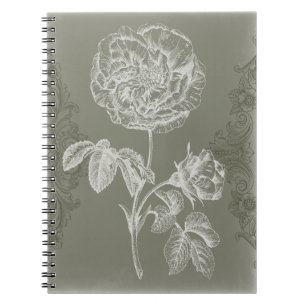 Floral Relief I Notebook