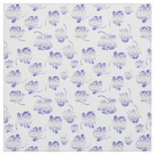 floral retro pattern fabric