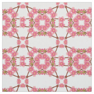 floral retro pattern fabric