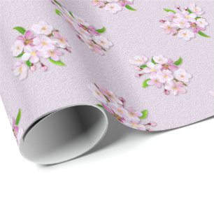 Floral retro spring pattern. wrapping paper