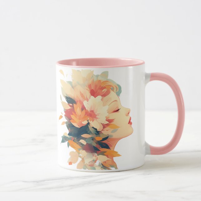Floral Reverie Mug (Right)