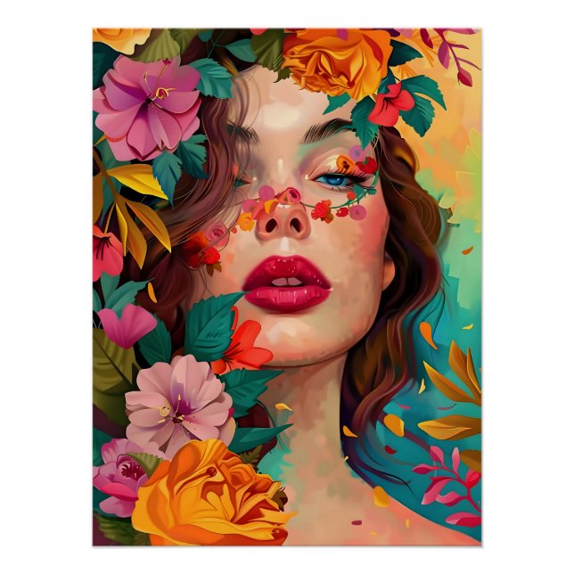 Floral Reverie Poster (Front)