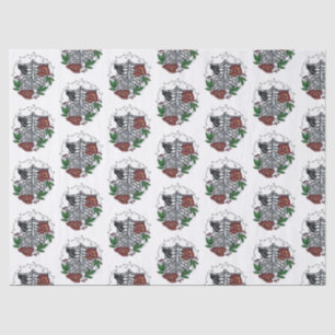 Floral Ribs Tissue Paper