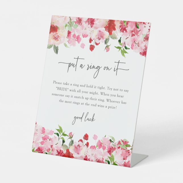 Floral Ring Sign (Front)