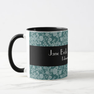 Floral Rococo Wedding, souvenir mug