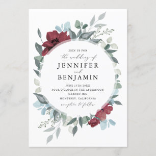 Floral Romance Invitation