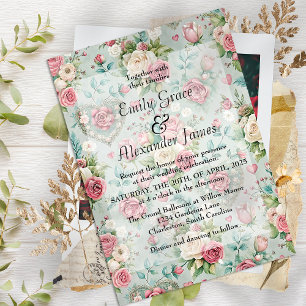 Floral Romance Invitation