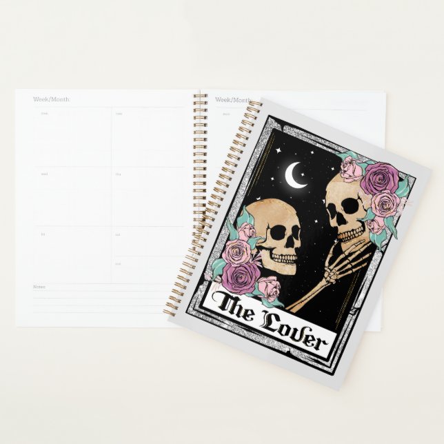 Floral Romantic Skeletons Planner (Display)