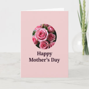 Floral Rose Bloom Card