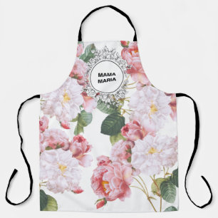 FLORAL ROSE GARDEN UNISEX All-Over Print Apron