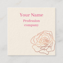 Floral Rose Gold Glitter