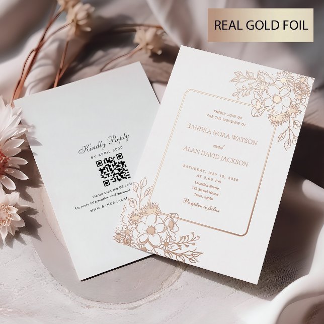 Floral Rose Gold Wedding (Creator Uploaded)