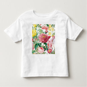 Floral Roses Vintage Spring Garden Toddler T-Shirt