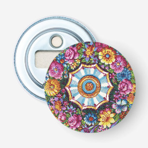 Floral Roundel Bottle Opener