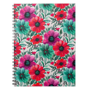 Floral rustic fashion retro pattern Notebook