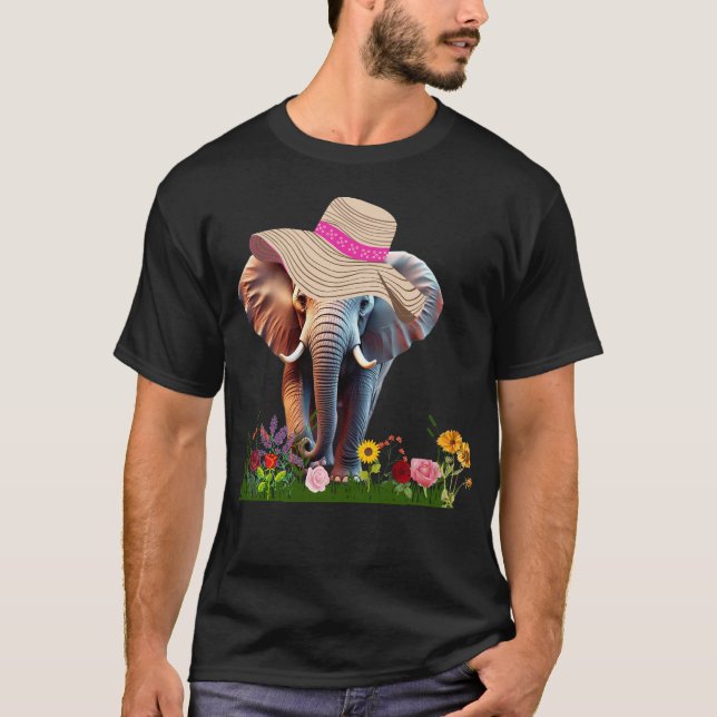 Floral Safari Diva T-Shirt (Front)