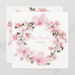 Floral Save The Date