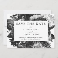 Floral Save the Date