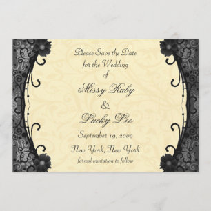 Floral Save the Date