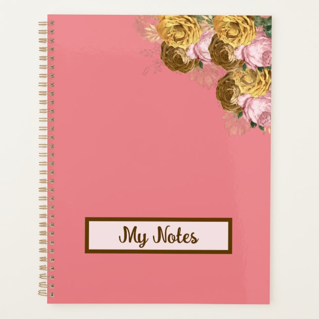 Floral School  Planner (Front)