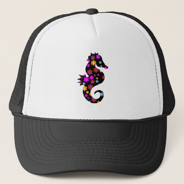 Floral Seahorse Hat (Front)