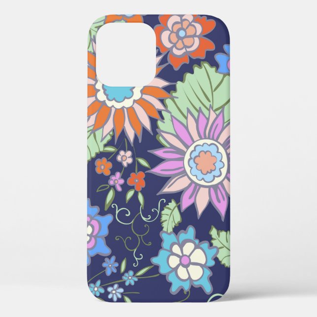 Floral seamless background pattern spring - summer Case-Mate iPhone case (Back)
