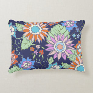 Floral seamless background pattern spring - summer decorative cushion
