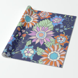 Floral seamless background pattern spring - summer wrapping paper