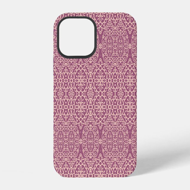 Floral Seamless: Beautiful Pattern Background iPhone Case (Back)