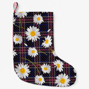 Floral seamless pattern, background In art nouveau Small Christmas Stocking