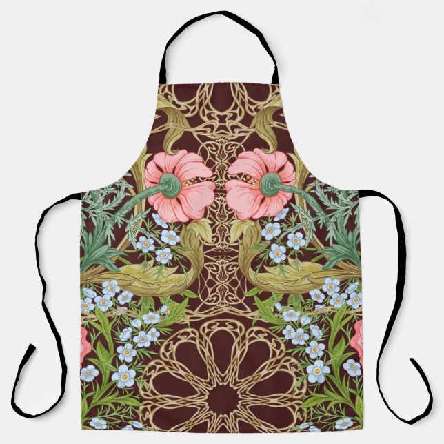 Floral Seamless pattern, background with In art no Apron (Front)