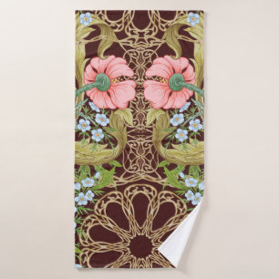 Floral Seamless pattern, background with In art no Bath Towel