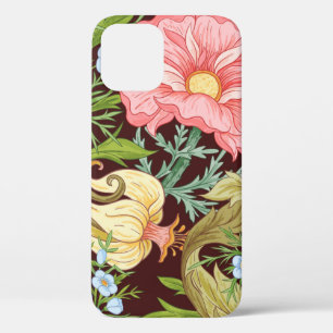Floral Seamless pattern, background with In art no iPhone 12 Case