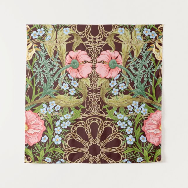Floral Seamless pattern, background with In art no Tapestry (Front)