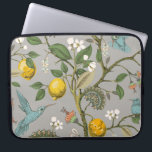 Floral seamless pattern. Botanical wallpaper. Plan Laptop Sleeve<br><div class="desc">Floral seamless pattern. Botanical wallpaper. Plants,  birds flowers background. Drawn nature vintage wallpaper. Lemons,  flowers,  hummingbirds,  blooming garden.
lemon,  pattern,  flower,  wallpaper,  illustration,  garden,  seamless,  graphic design,  retro,  floral,  art,  decor,  ancient,  background,  classic,  decor,  delicate,  plant,  decoupage,  provence,  vintage,  illustration,  retro, </div>