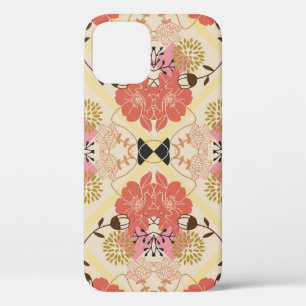 Floral seamless pattern iPhone 12 case