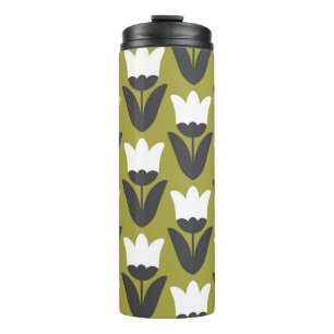 Floral seamless pattern design. Scandinavian style Thermal Tumbler