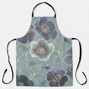 Floral seamless pattern. Flower background. Floral Apron