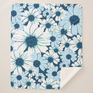 Floral seamless pattern /flower textilepattern, ab sherpa blanket