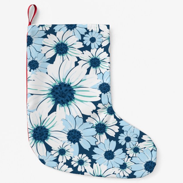 Floral seamless pattern /flower textilepattern, ab small christmas stocking (Front)