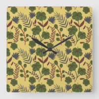 Floral seamless pattern flowers and butterflies