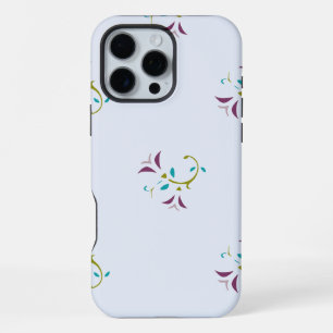 Floral Seamless Pattern iPhone 16 Pro Max Case