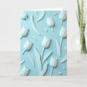 Floral Serenity Greeting Card