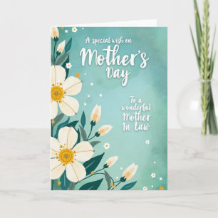 Floral Serenity Thank You Card