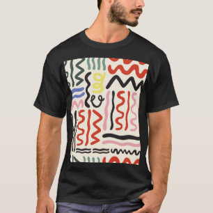 Floral Shawl: Square Paisley Ornament T-Shirt