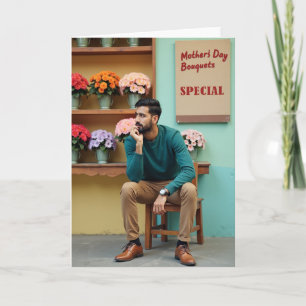 Floral Shop Mothers Day Card